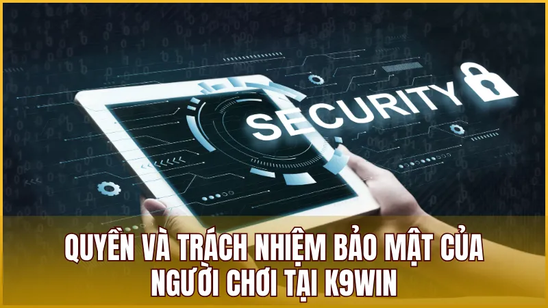 Thành viên K9WIN có quyền và trách nhiệm đối với thông tin của mình trên nền tảng